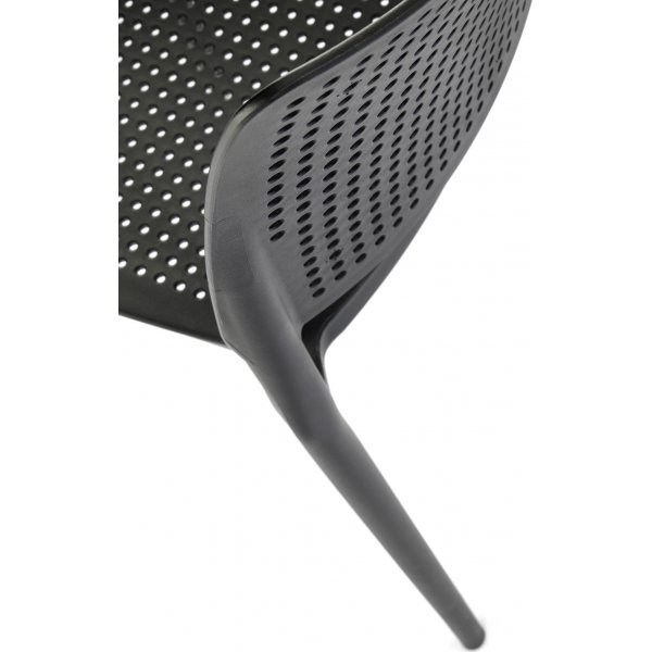 Chaise de salle  manger empilable Cadeira 514 - Noir