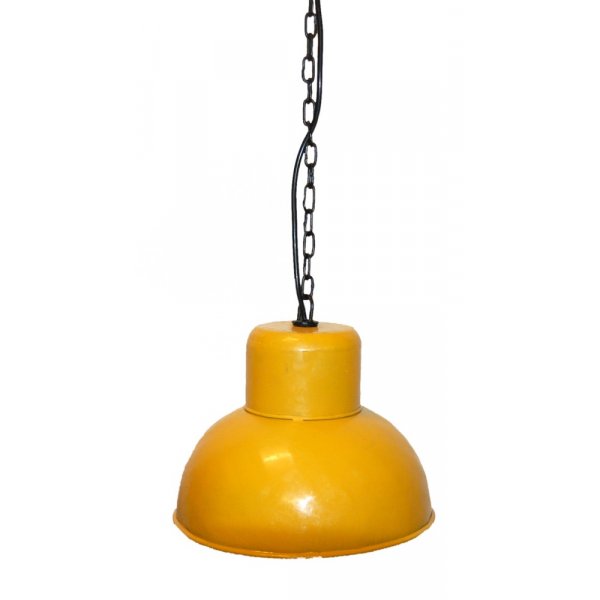 benr taklampa - Vintage gul