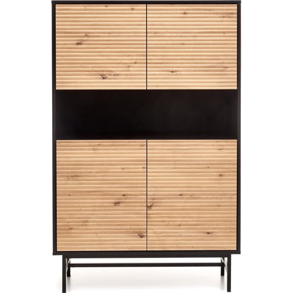 Armoire Laguna - Chêne artisanal/noir Armoire Laguna - Chêne artisanal/noir