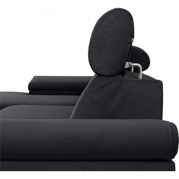 Santi slaapbank links - Grijs