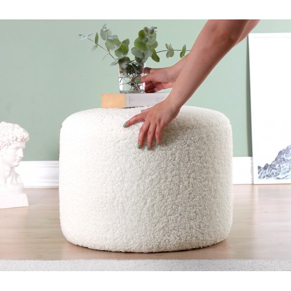 Pouf Skyler - Blanc