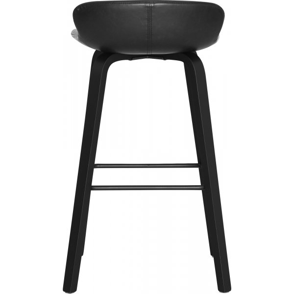 Aki barstol - Svart PU