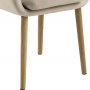 Nora karmstol - Sandbeige