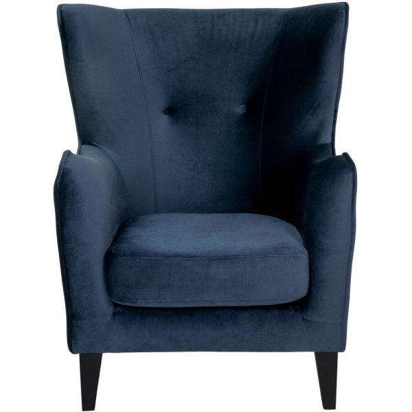 Campo Fåtölj - Mörkblå/svart Campo Fåtölj - Mörkblå/svart