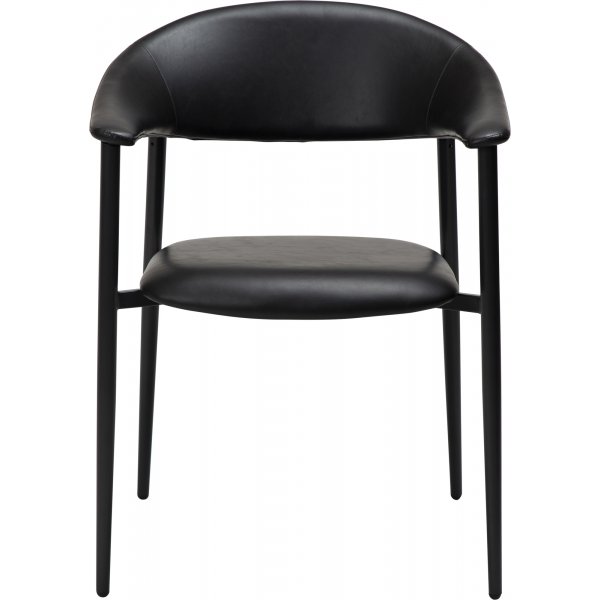 Fauteuil Rover - PU noir Fauteuil Rover - PU noir