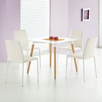 Nesto matbord 80x80 cm - Vit Nesto matbord 80x80 cm - Vit