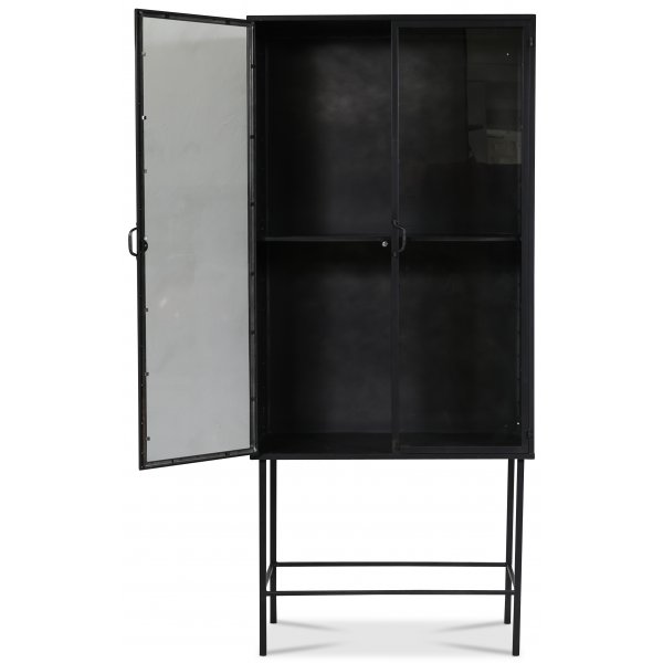 Industry vitrinskåp i metall - Metall / Glas + Möbeltassar Industry vitrinskåp i metall - Metall / Glas + Möbeltassar