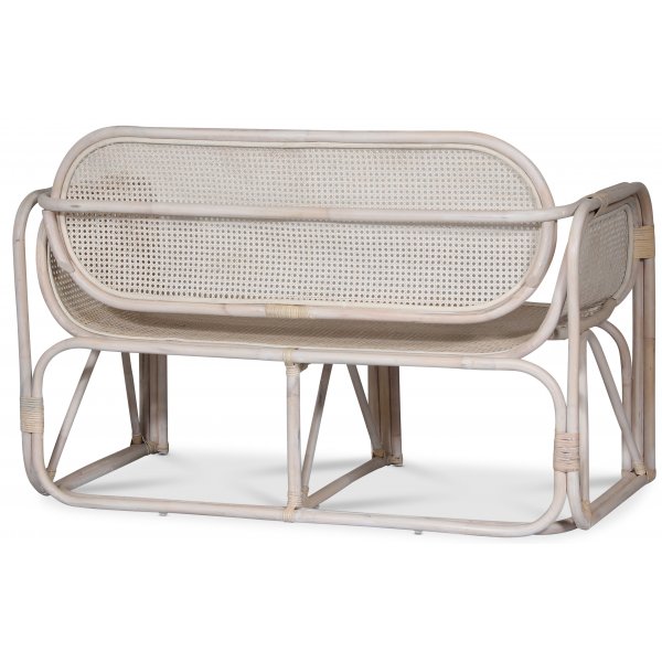 Glory Webbing 2-sits soffa i rotting - Whitewash Glory Webbing 2-sits soffa i rotting - Whitewash