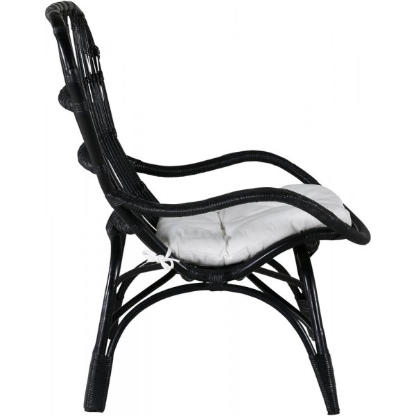 Ella fåtölj - Svart/Offwhite Ella fåtölj - Svart/Offwhite