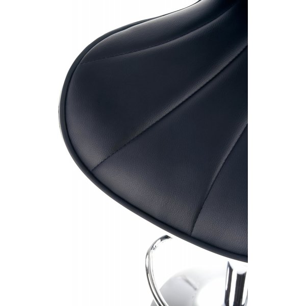 Barstol i svart PU gaslift + Fläckborttagare för möbler Barstol i svart PU gaslift + Fläckborttagare för möbler