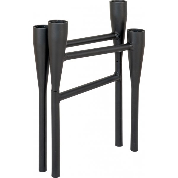 Foldo kandelaar - Zwart