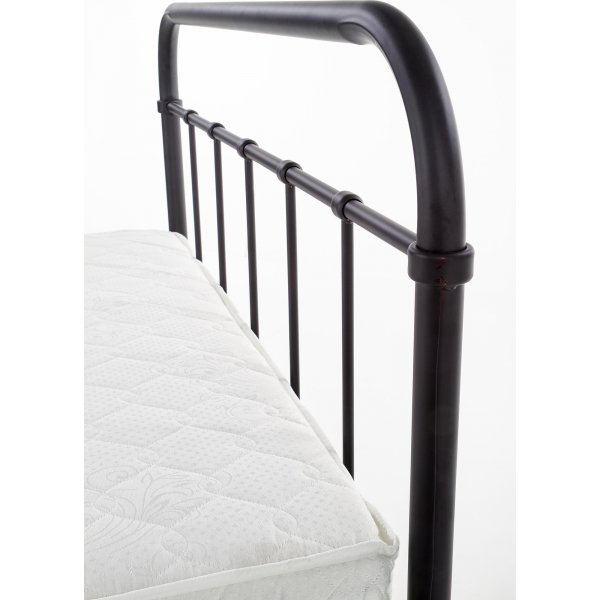 Saldus zwart bedframe 120x200 cm