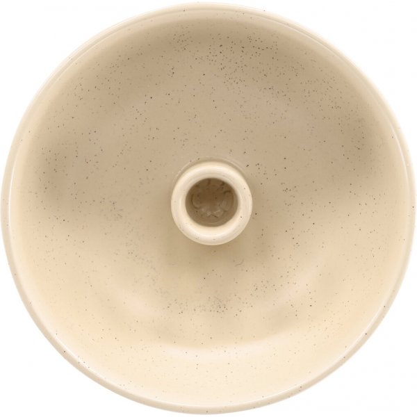 Bougeoir Posh 18 x 6 cm - Beige/Noir Bougeoir Posh 18 x 6 cm - Beige/Noir