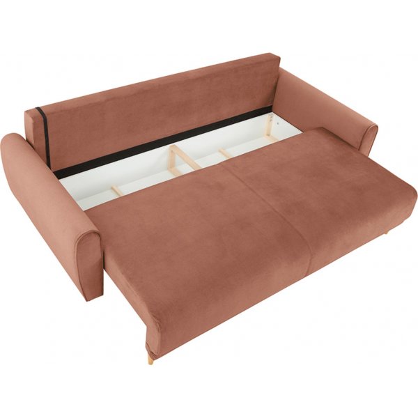 Manilla 3-zits slaapbank - Oranje Manilla 3-zits slaapbank - Oranje