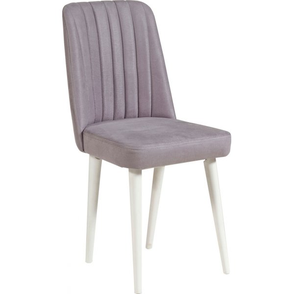 Vina 0701 matgrupp med soffa - Vit/ljusgrå Vina 0701 matgrupp med soffa - Vit/ljusgrå