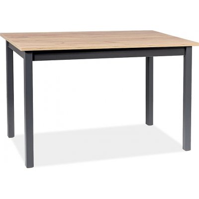 Horacy matbord 100-140 cm - Ek/svart