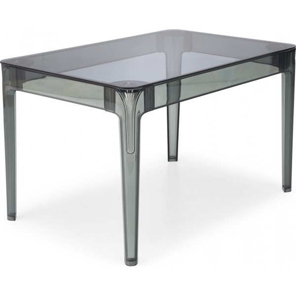 Table  manger Gomez 120 x 80 cm - Verre fum