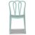 Bally stapelbar matstol i plast - Mintgrön + Fläckborttagare för möbler