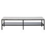 TV-bnk Accent - Marmor (ljus & svart)