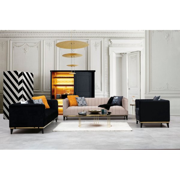 Soffa Bellini - Svart Soffa Bellini - Svart