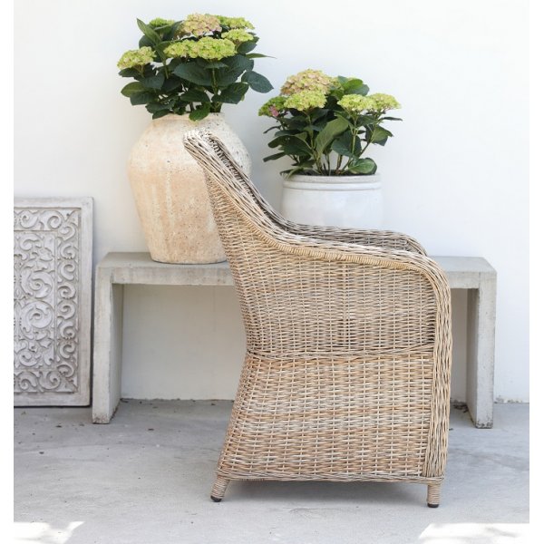 Lotus f�t�lj - Rotting naturf�rgad