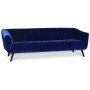 Soffa Belgravia 3-sits - Bl sammet