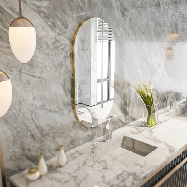 Rior\\\'s spiegel - Goud