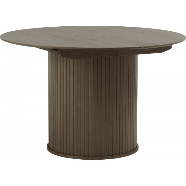 Table à manger Mood 120-167 x 120 cm - Chêne fumé Table à manger Mood 120-167 x 120 cm - Chêne fumé