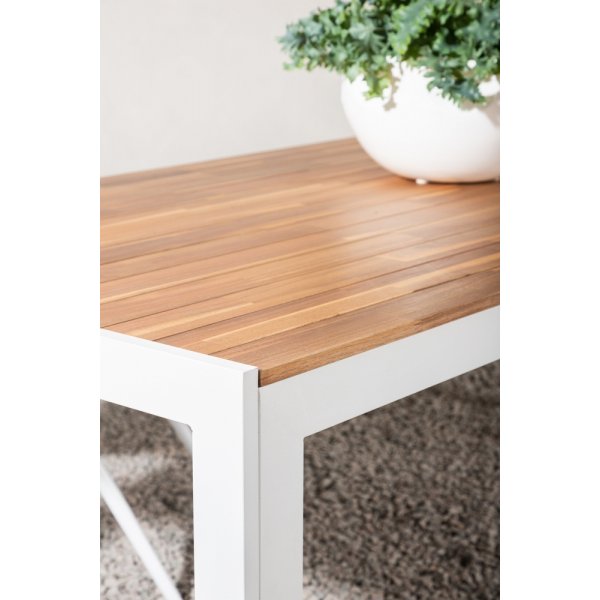 Bois matbord 205 x 90 cm - Natur/Vit Bois matbord 205 x 90 cm - Natur/Vit