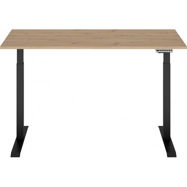 Bureau réglable électriquement 160 x 70 cm - Chêne Bureau réglable électriquement 160 x 70 cm - Chêne