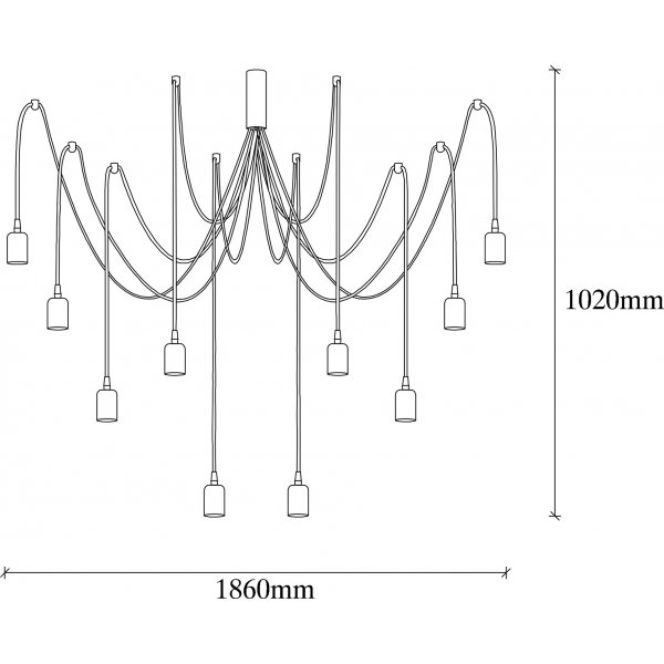 Plafonnier Kaluv 930 - Noir Plafonnier Kaluv 930 - Noir
