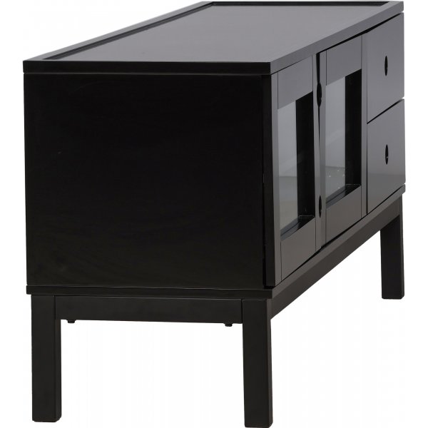 Alcoa TV-bänk 150 cm - Svart Alcoa TV-bänk 150 cm - Svart