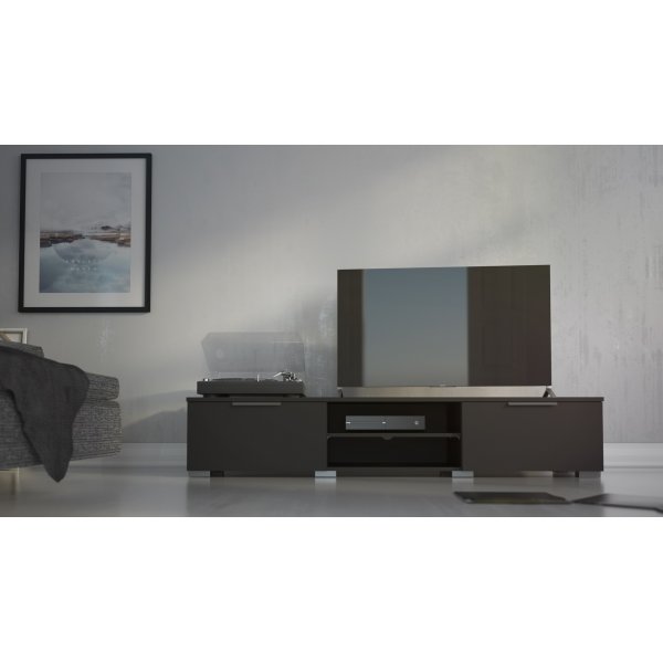 Match TV-bnk 3 - Svart