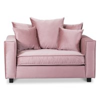 Brandy Lounge fåtölj - 1,5-sits soffa (dusty pink)