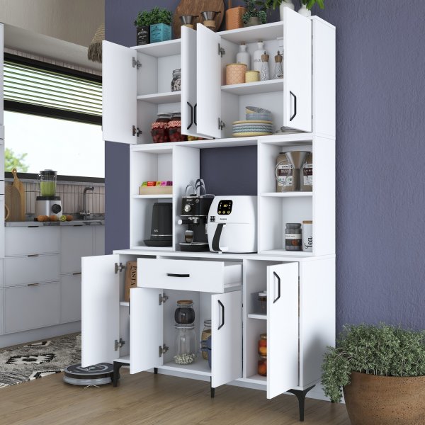 Armoire Jericho 129 - Blanc Armoire Jericho 129 - Blanc