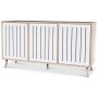 Trend sknk 150 cm - Ekfanr / Vit