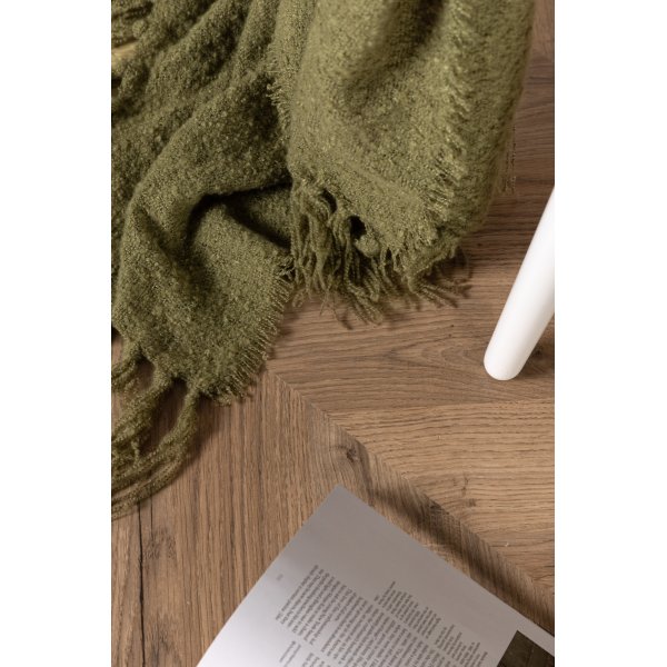 Sten pläd 130x170 cm - Grön Sten pläd 130x170 cm - Grön