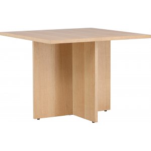 Table  manger Leo 100 x 100 cm - Naturel