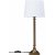 Margot bordslampa - Antikmssing - 50 cm