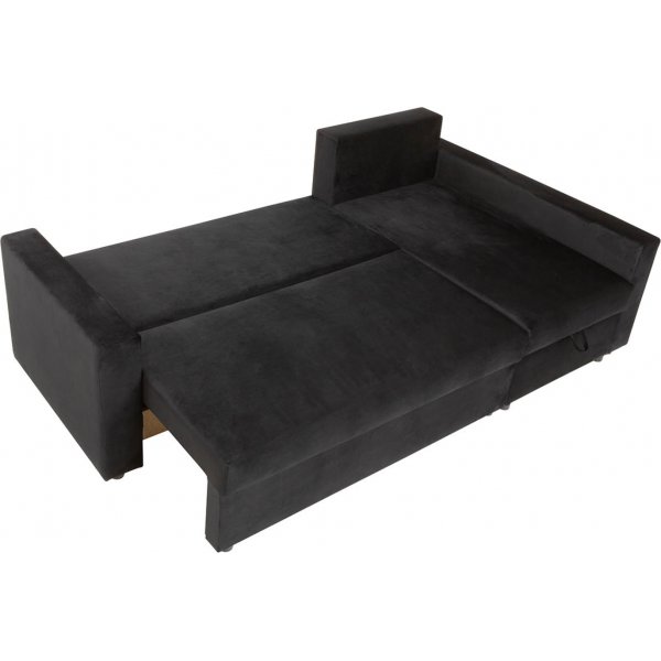 Zemek slaapbank - Zwart