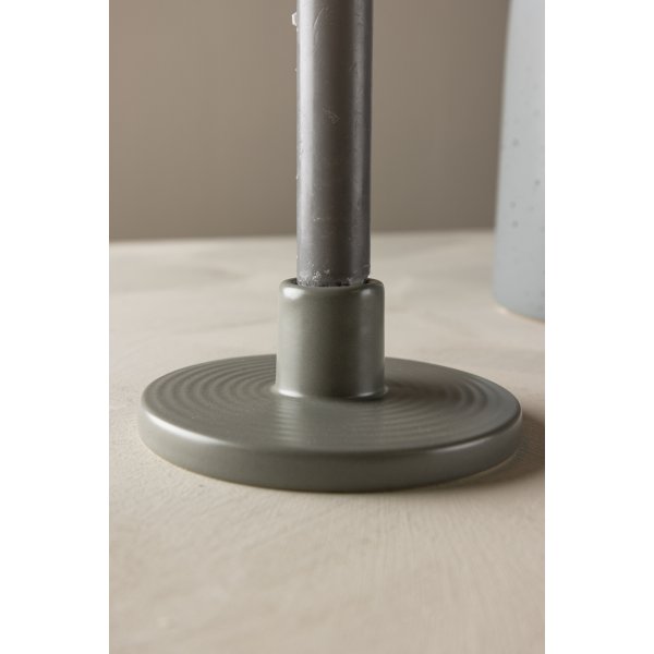 Bette ljusstake 12 x 5 cm - Grå Bette ljusstake 12 x 5 cm - Grå