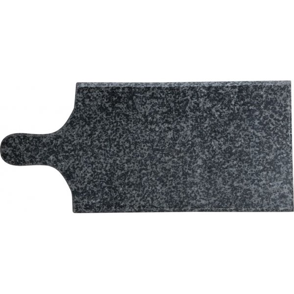 Marmor skrbrda 40 x 18 cm - Gr/svart