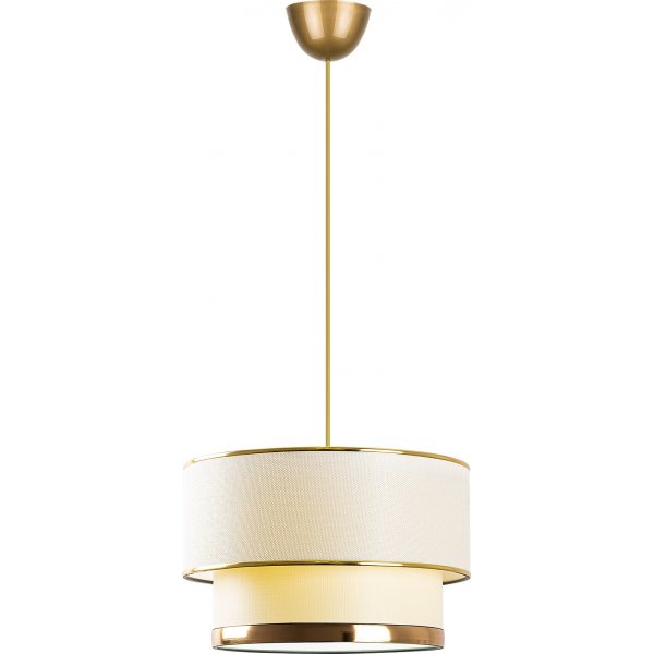 Plafonnier Cake - Crème/or Plafonnier Cake - Crème/or