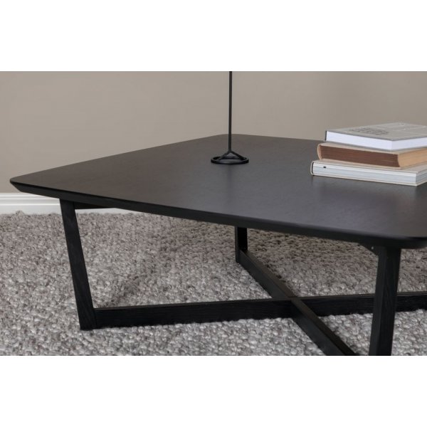 Trinidad soffbord 100 cm - Svart