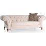 Bianca 2-sits soffa - Cream