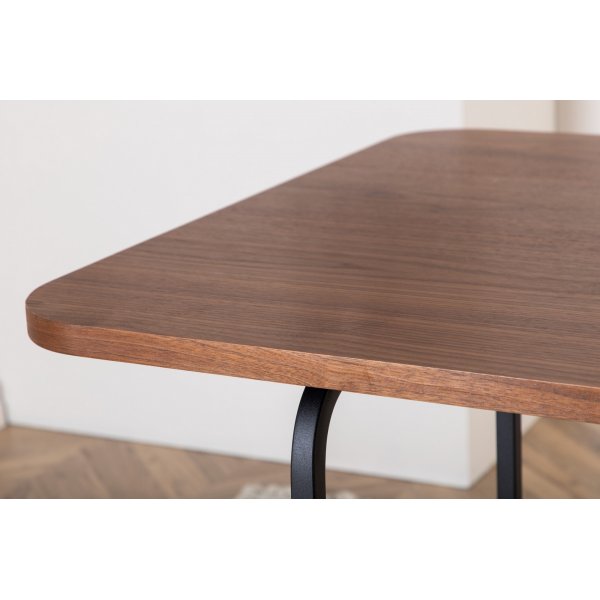 Kotte matbord 200 cm - Svart/valnöt Kotte matbord 200 cm - Svart/valnöt