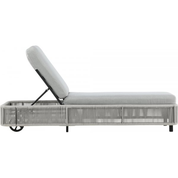 Chaise longue Virya - Noir Chaise longue Virya - Noir