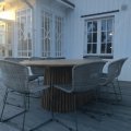 Kundbild Saltö ovalt matbord i teak - 200 cm: Så nöjd med vårt fina bord ?????