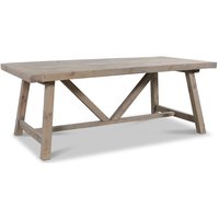 Canada matbord 200 cm - Gråbetsad furu Canada matbord 200 cm - Gråbetsad furu