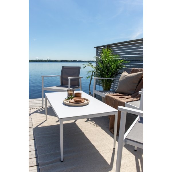 Groupe de canapés Break - Blanc/gris Groupe de canapés Break - Blanc/gris